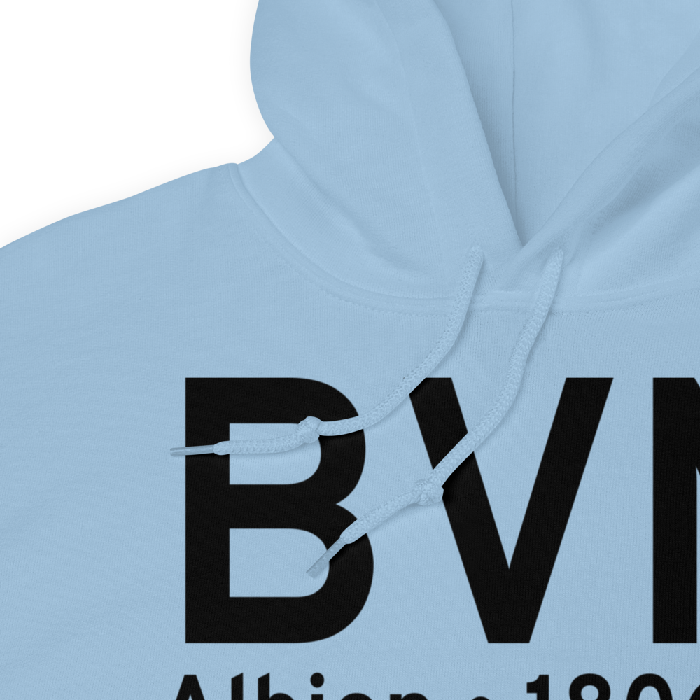 Albion (KBVN) Airport Hoodie Sweatshirt 