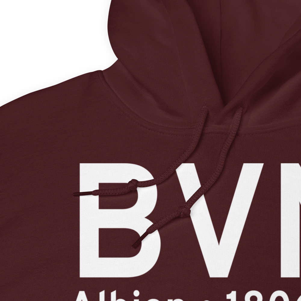 Albion (KBVN) Airport Hoodie Sweatshirt 