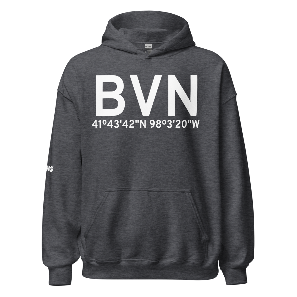 Albion (KBVN) Airport Hoodie Sweatshirt 