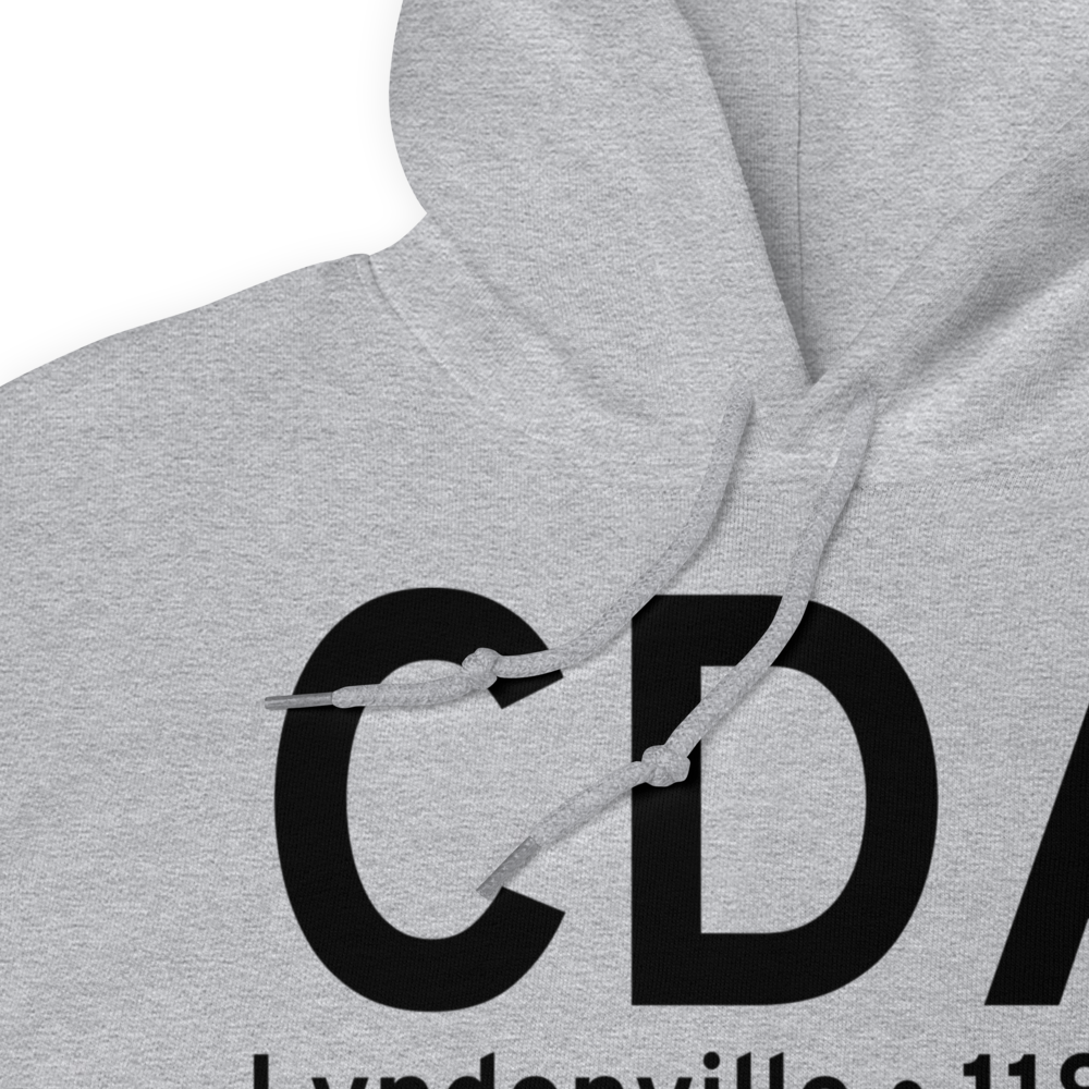 Lyndonville (KCDA) Airport Hoodie Sweatshirt 