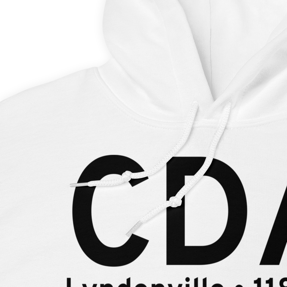Lyndonville (KCDA) Airport Hoodie Sweatshirt 