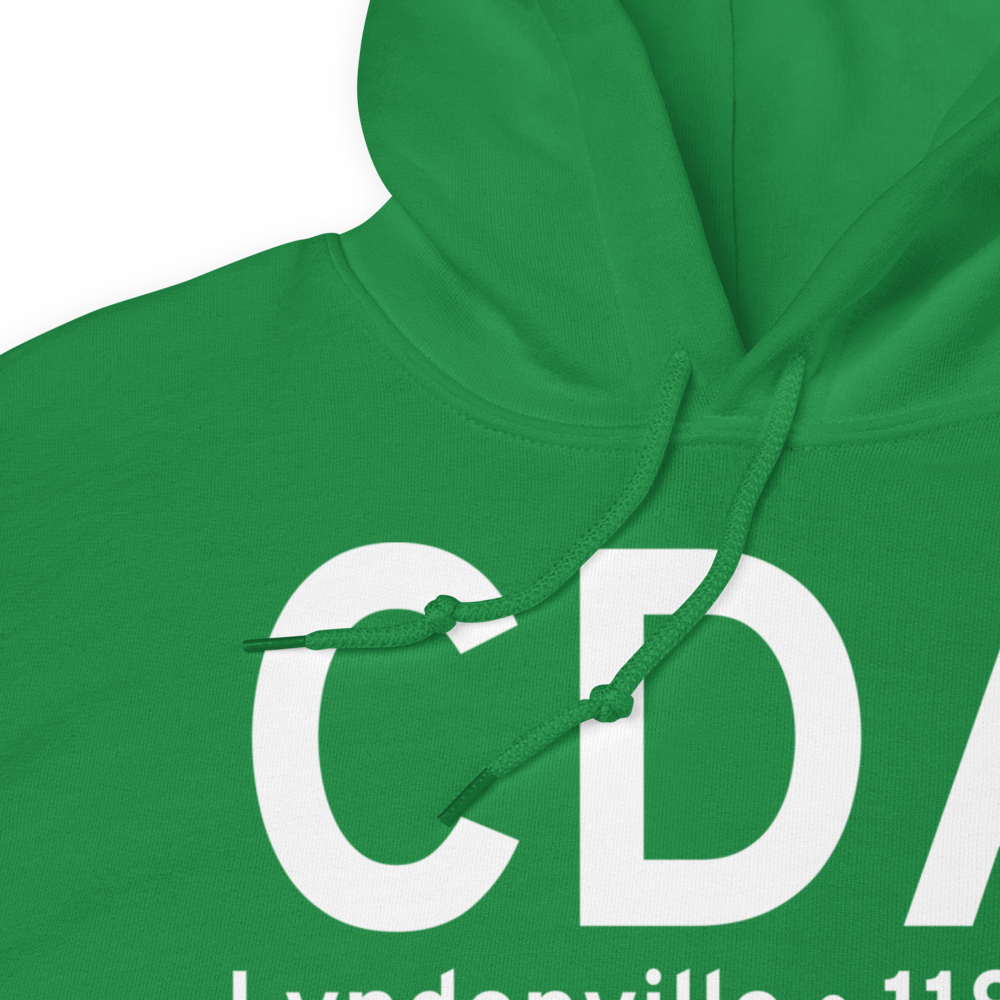Lyndonville (KCDA) Airport Hoodie Sweatshirt 