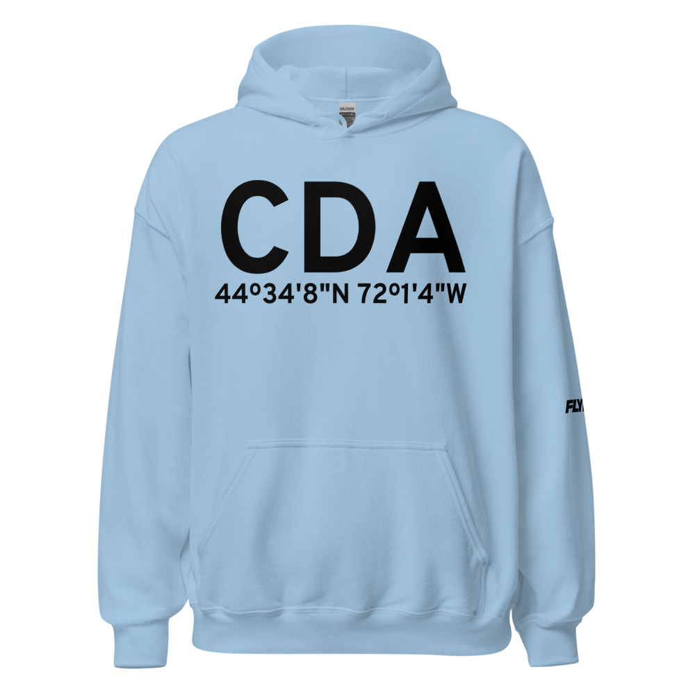 Lyndonville (KCDA) Airport Hoodie Sweatshirt 