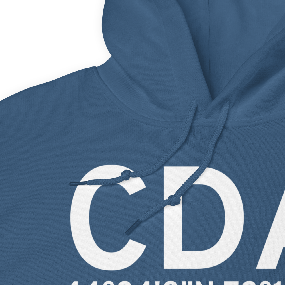 Lyndonville (KCDA) Airport Hoodie Sweatshirt 