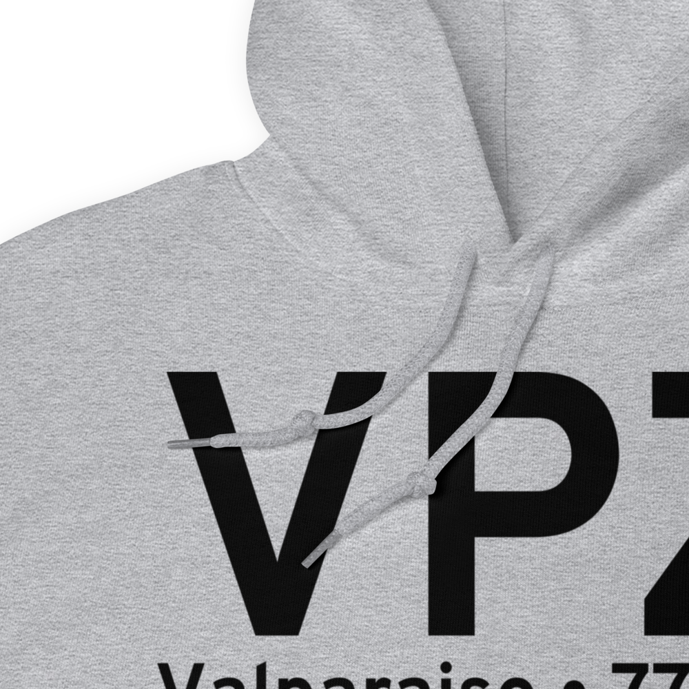 Valparaiso (KVPZ) Airport Hoodie Sweatshirt 