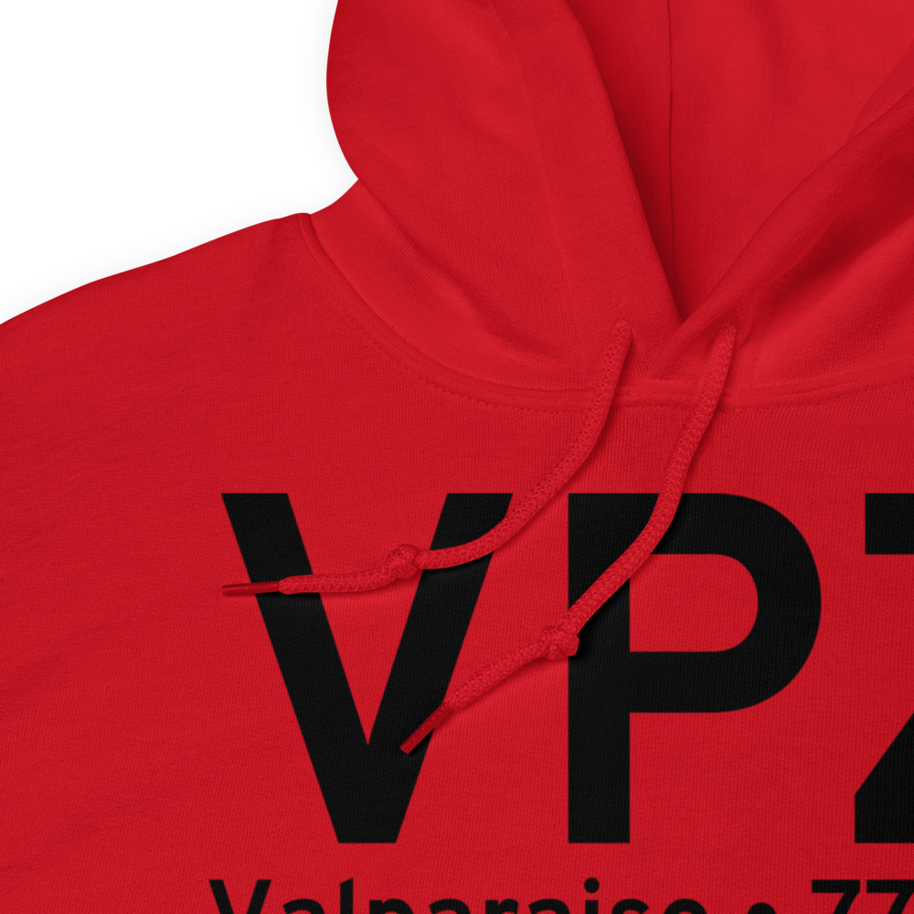 Valparaiso (KVPZ) Airport Hoodie Sweatshirt 