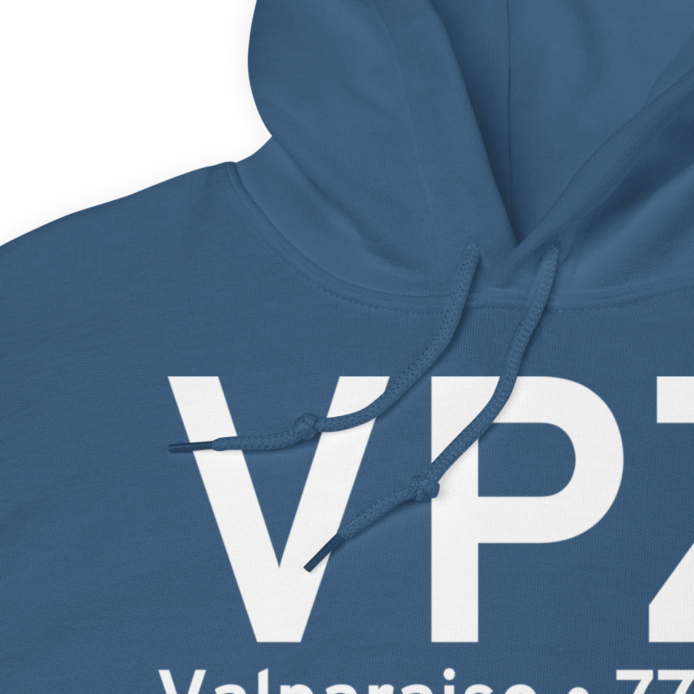 Valparaiso (KVPZ) Airport Hoodie Sweatshirt 