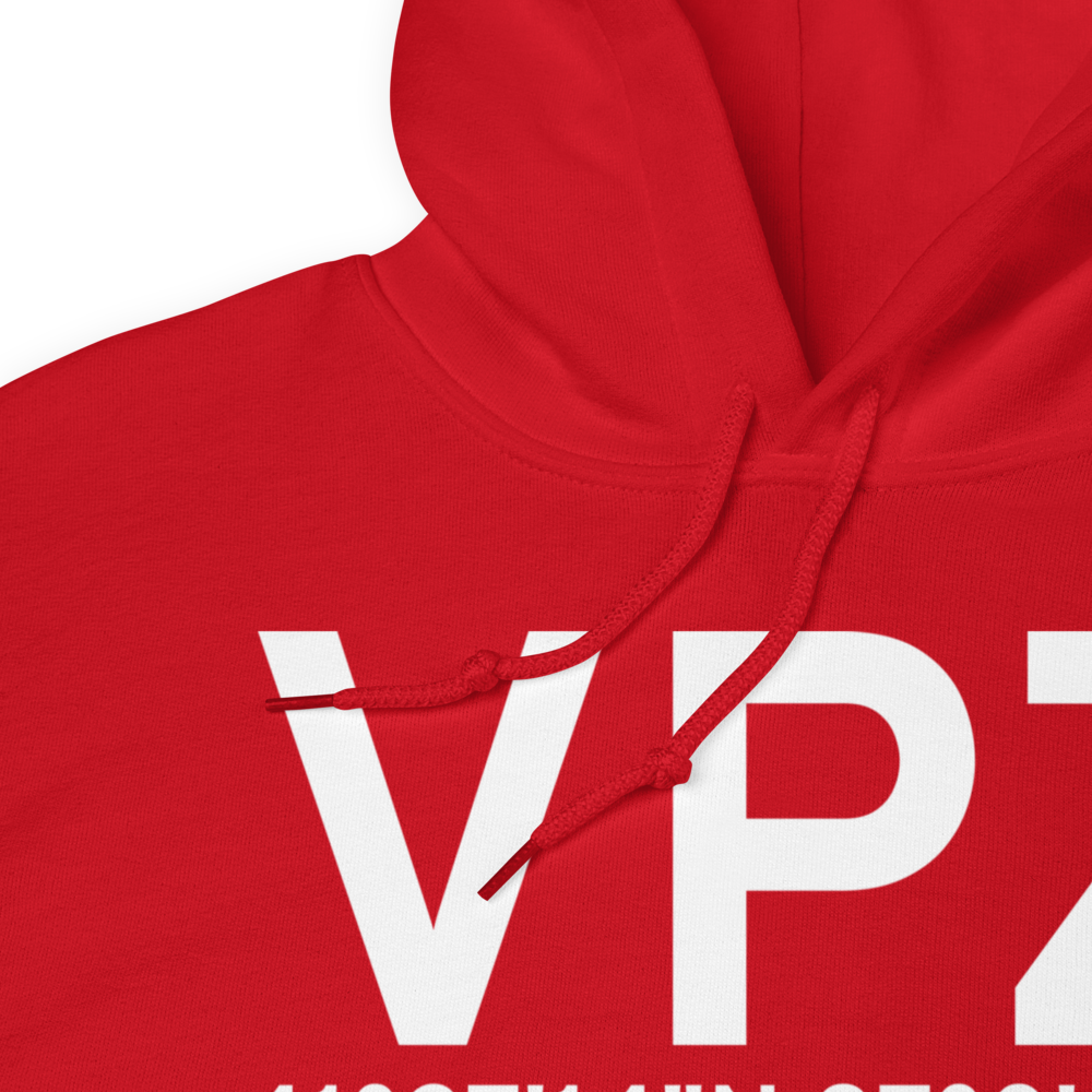 Valparaiso (KVPZ) Airport Hoodie Sweatshirt 