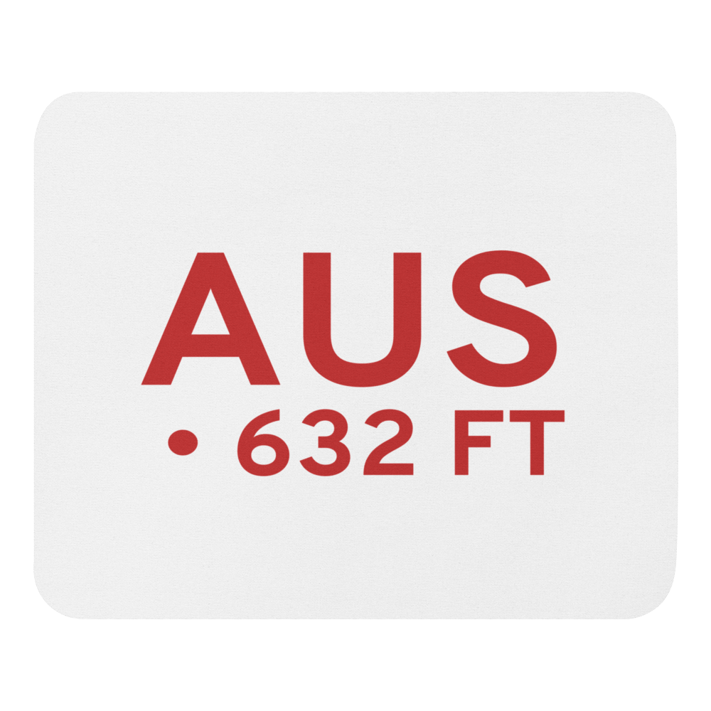  (AUS) Airport  Mouse Pad 