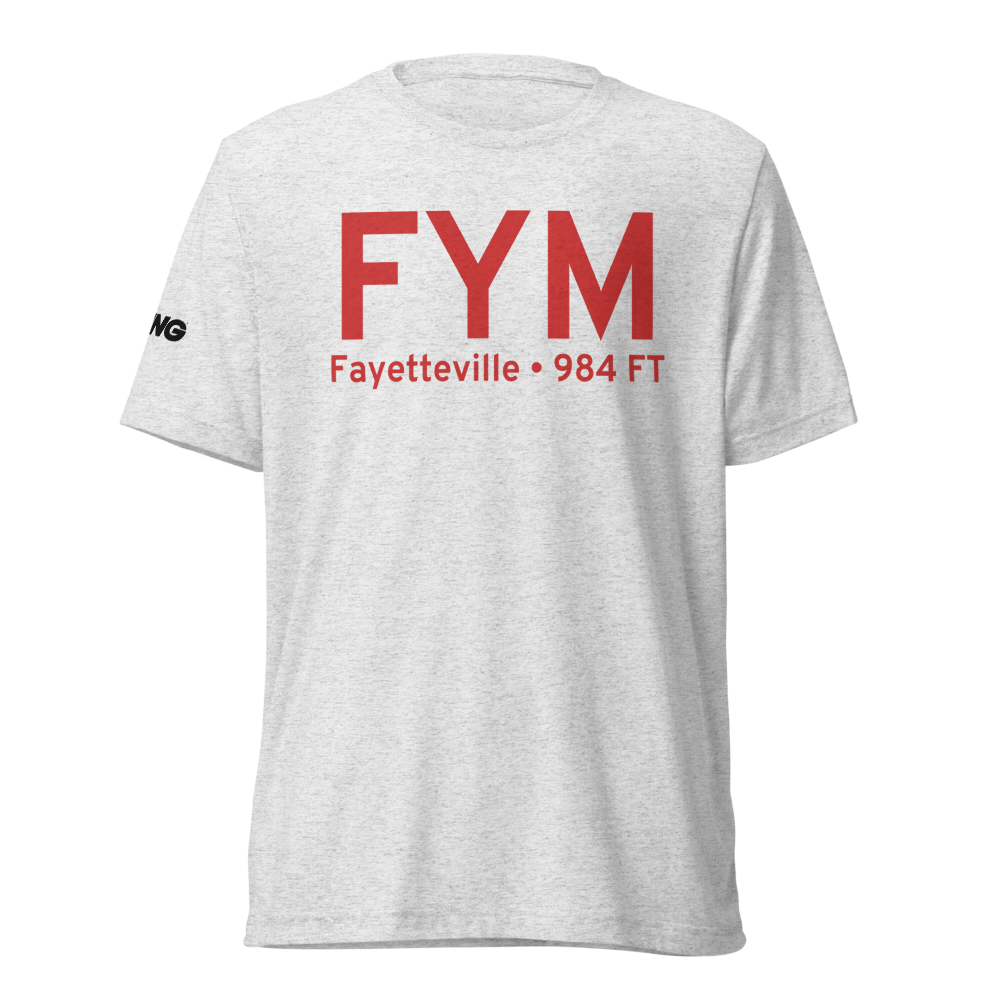 Fayetteville (KFYM) Airport Tri-blend T-Shirt 