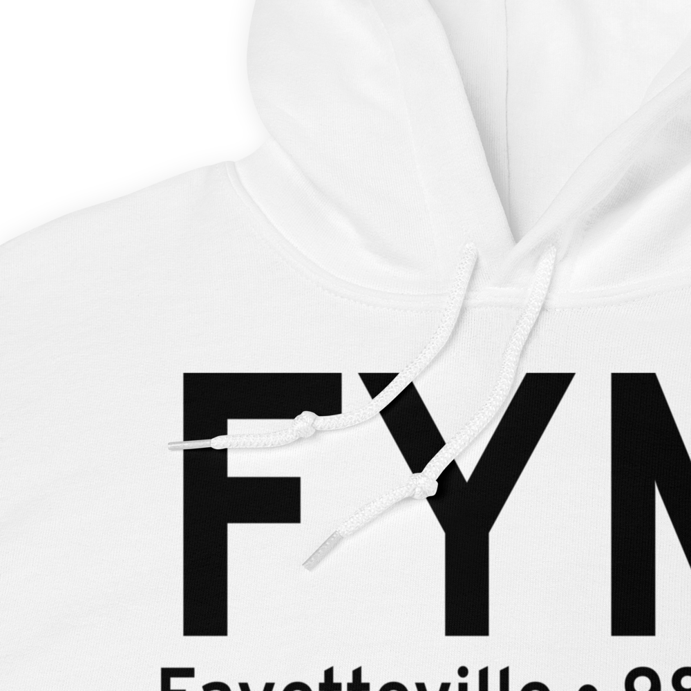 Fayetteville (KFYM) Airport Hoodie Sweatshirt 