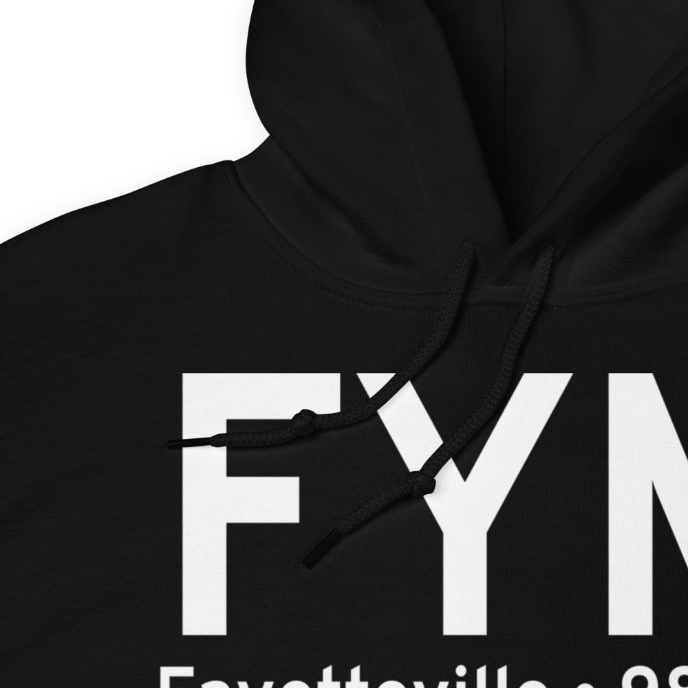 Fayetteville (KFYM) Airport Hoodie Sweatshirt 