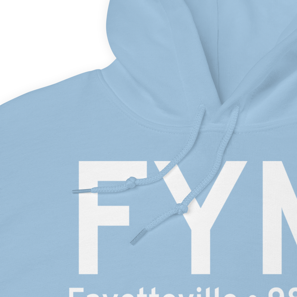 Fayetteville (KFYM) Airport Hoodie Sweatshirt 
