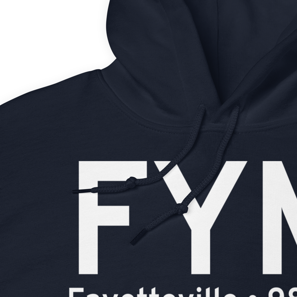 Fayetteville (KFYM) Airport Hoodie Sweatshirt 