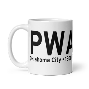 Oklahoma City (KPWA) Airport Mug