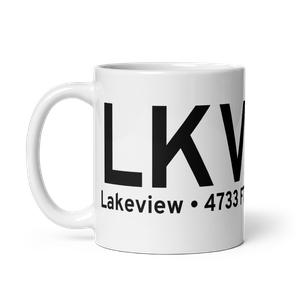 Lakeview (KLKV) Airport Mug