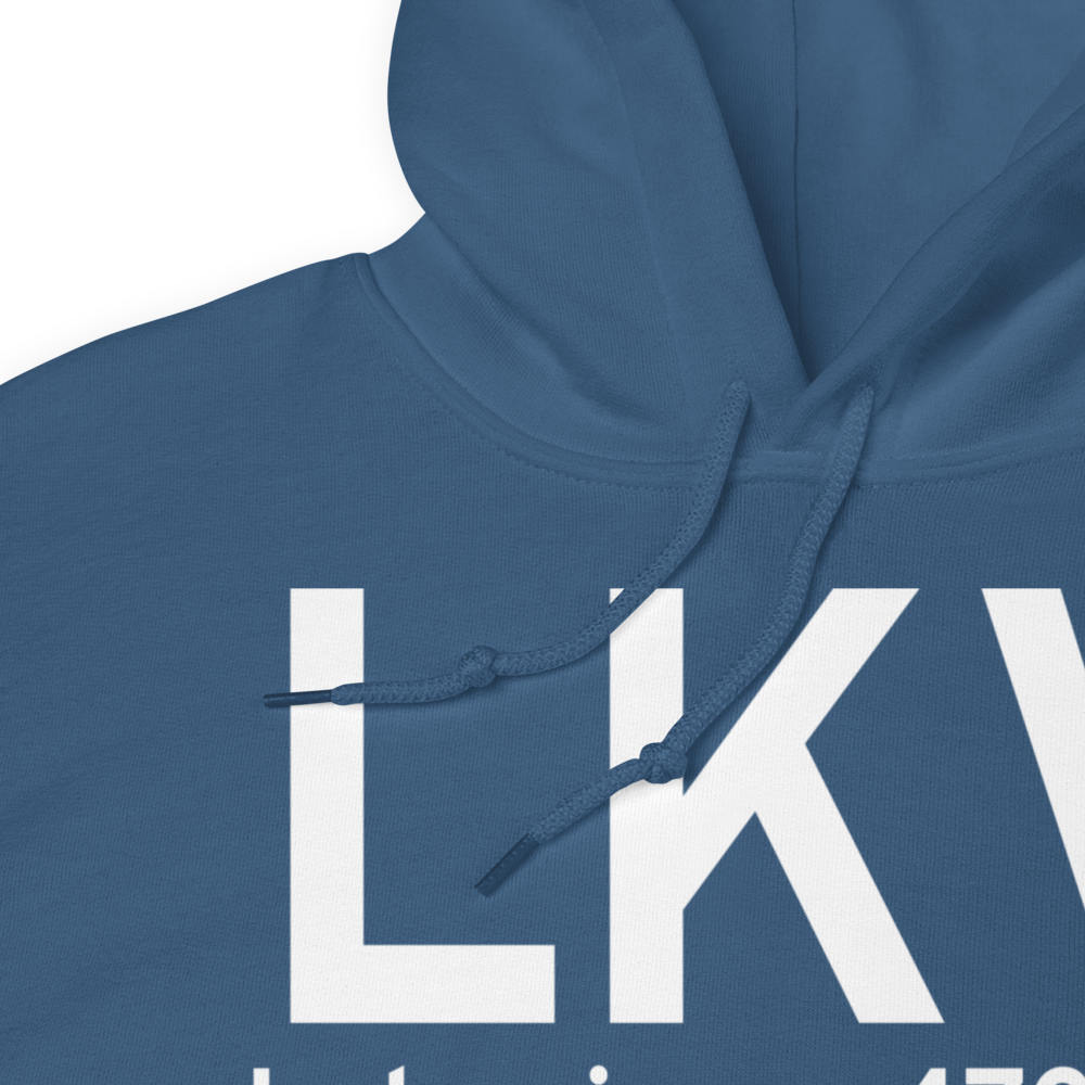 Lakeview (KLKV) Airport Hoodie Sweatshirt 