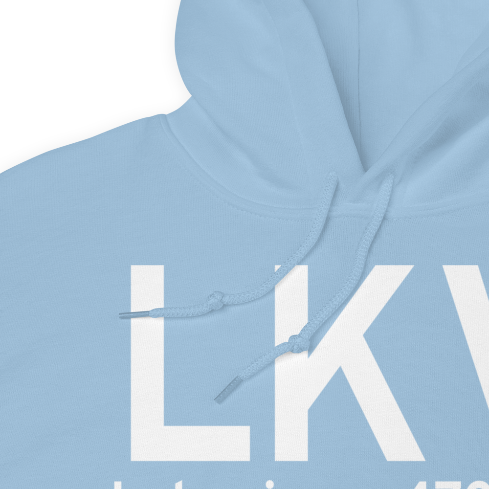 Lakeview (KLKV) Airport Hoodie Sweatshirt 