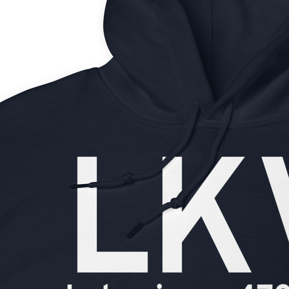 Lakeview (KLKV) Airport Hoodie Sweatshirt 