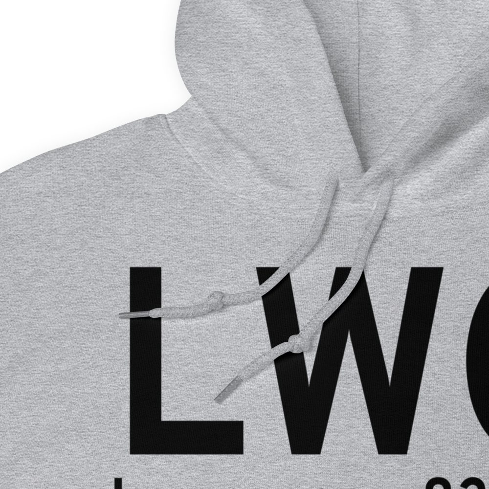 Lawrence (KLWC) Airport Hoodie Sweatshirt 