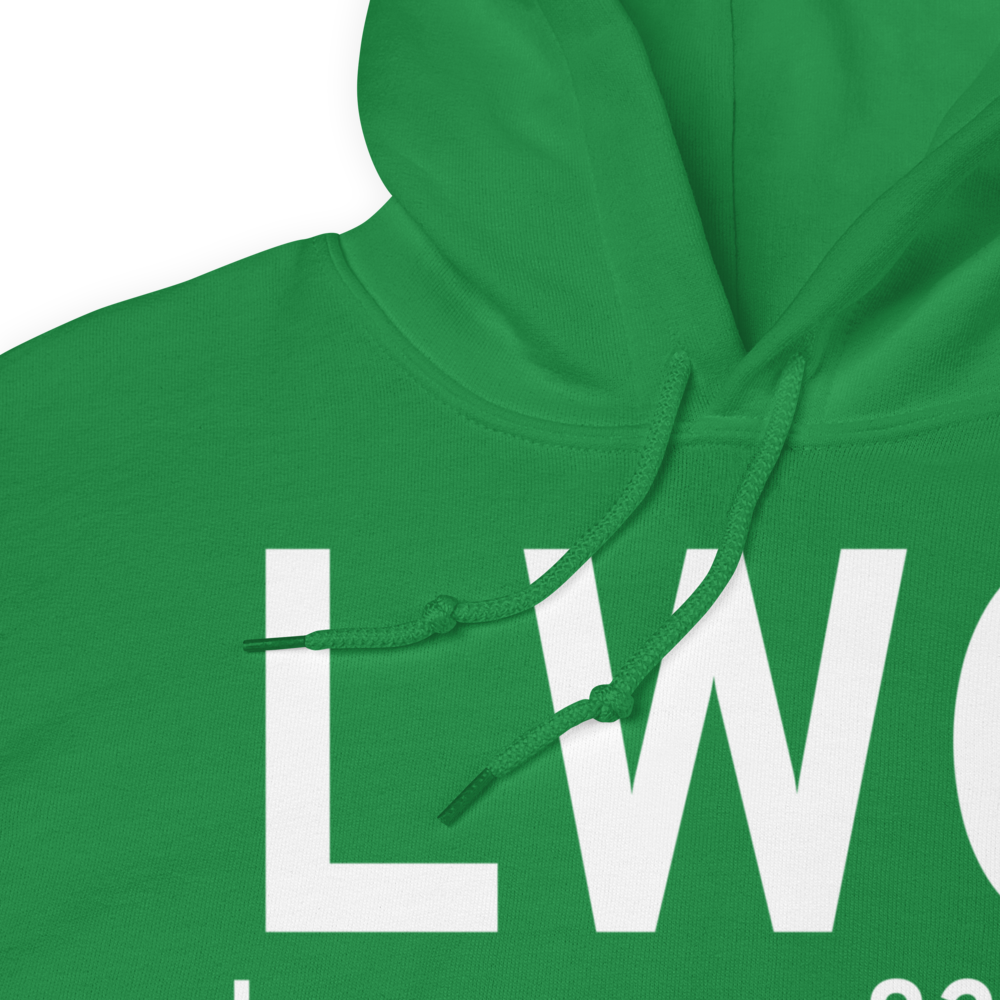 Lawrence (KLWC) Airport Hoodie Sweatshirt 