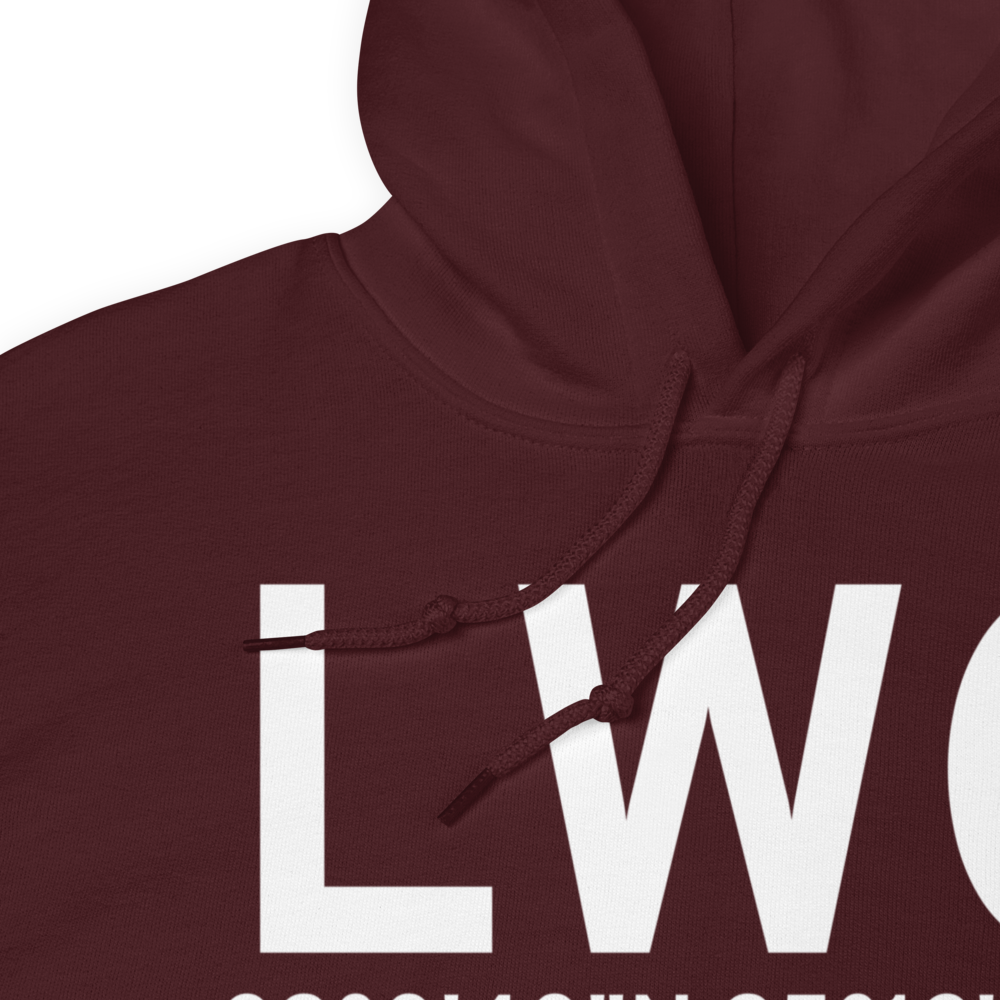 Lawrence (KLWC) Airport Hoodie Sweatshirt 