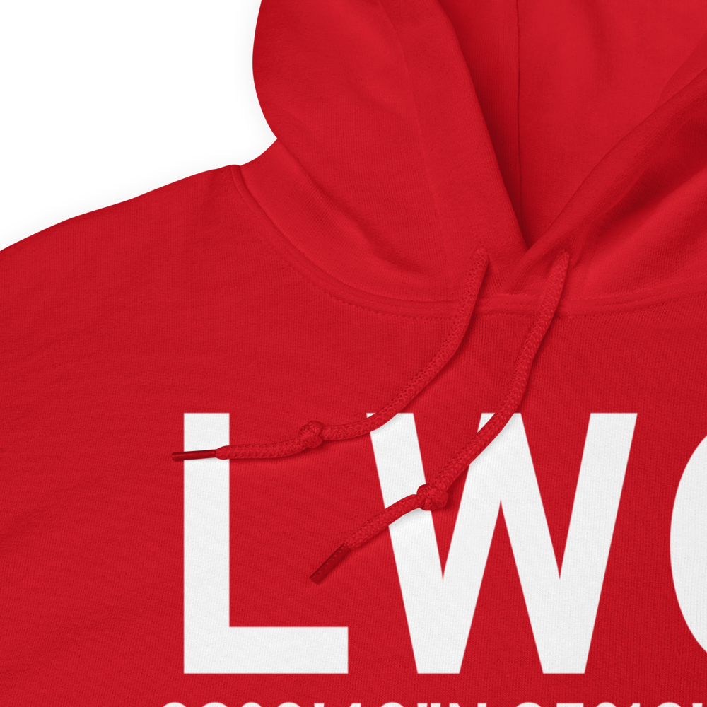 Lawrence (KLWC) Airport Hoodie Sweatshirt 