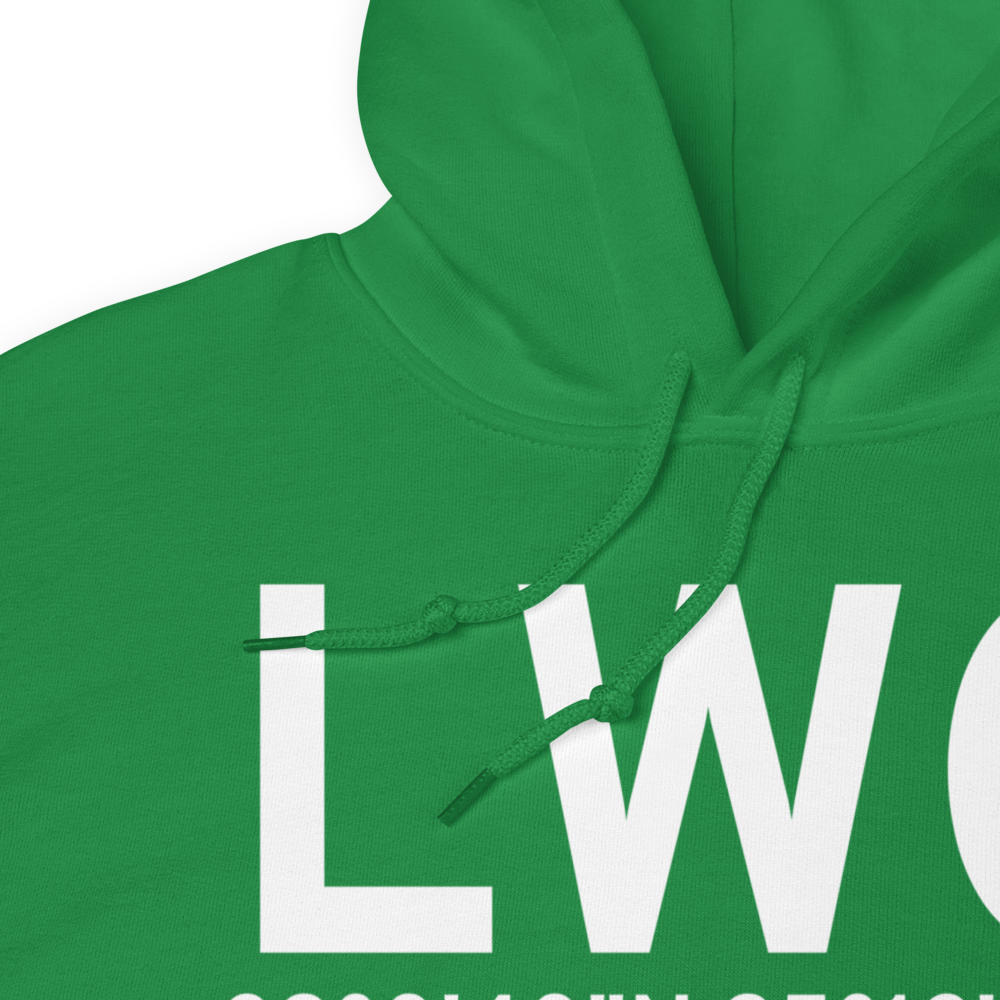 Lawrence (KLWC) Airport Hoodie Sweatshirt 