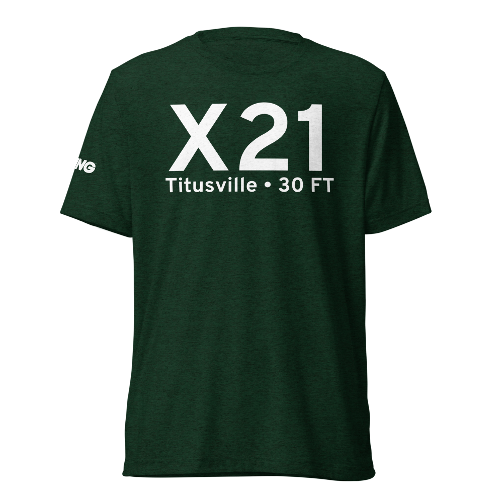 Titusville (KX21) Airport Tri-blend T-Shirt 