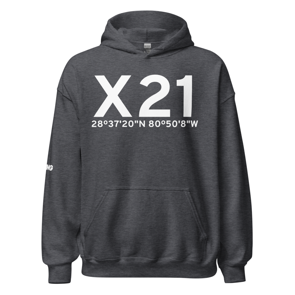 Titusville (KX21) Airport Hoodie Sweatshirt 