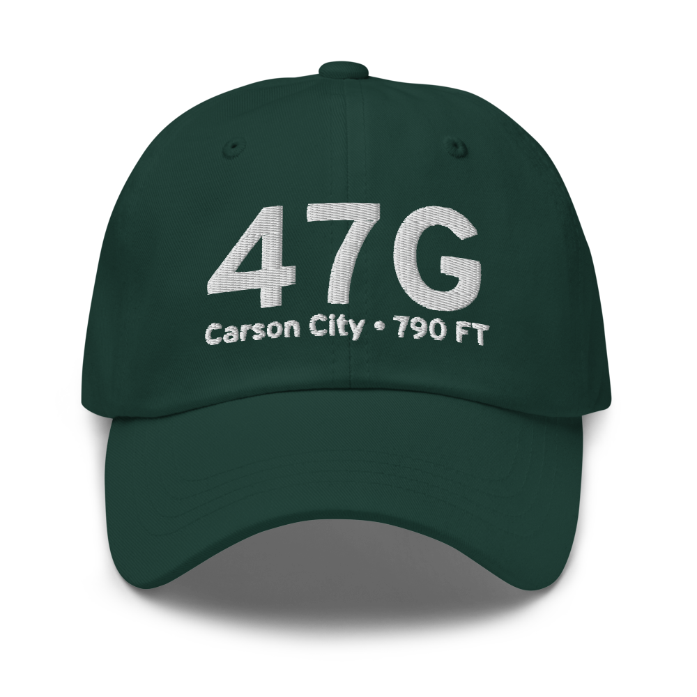 Carson City (47G) Airport Hat 