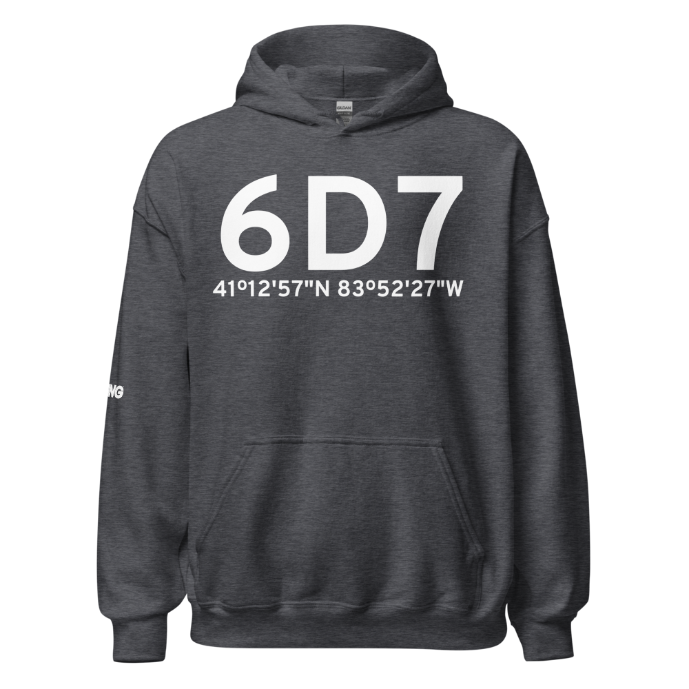 Deshler (6D7) Airport Hoodie Sweatshirt 