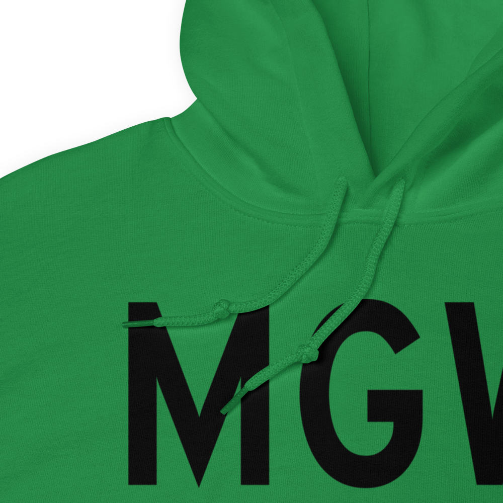Morgantown (KMGW) Airport Hoodie Sweatshirt 