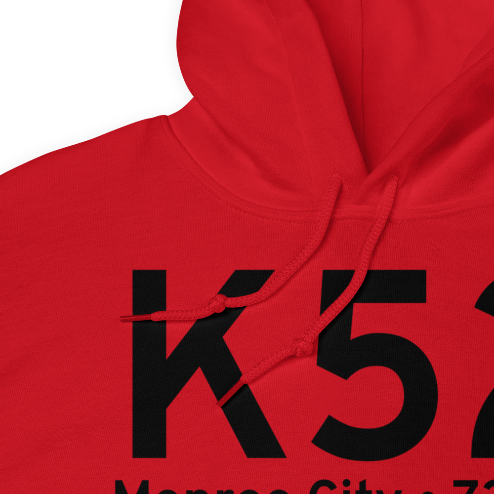 Monroe City (KK52) Airport Hoodie Sweatshirt 