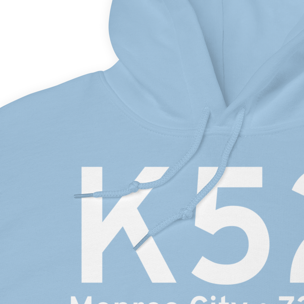 Monroe City (KK52) Airport Hoodie Sweatshirt 