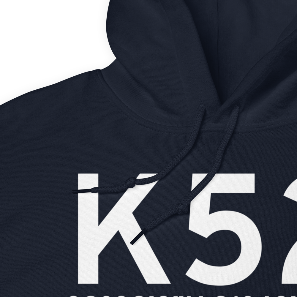 Monroe City (KK52) Airport Hoodie Sweatshirt 