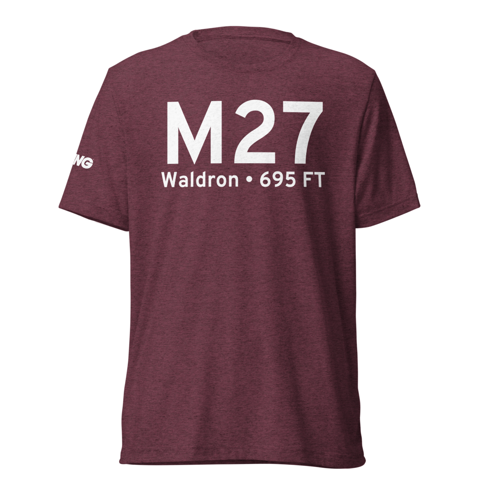 Waldron (KM27) Airport Tri-blend T-Shirt 