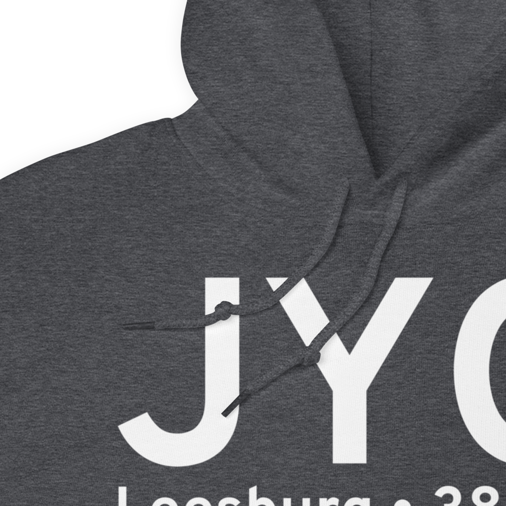 Leesburg (KJYO) Airport Hoodie Sweatshirt 