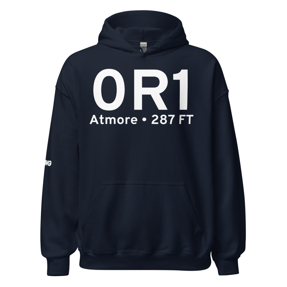 Atmore (K0R1) Airport Hoodie Sweatshirt 