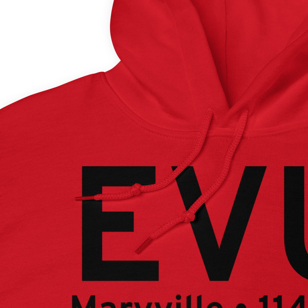 Maryville (KEVU) Airport Hoodie Sweatshirt 