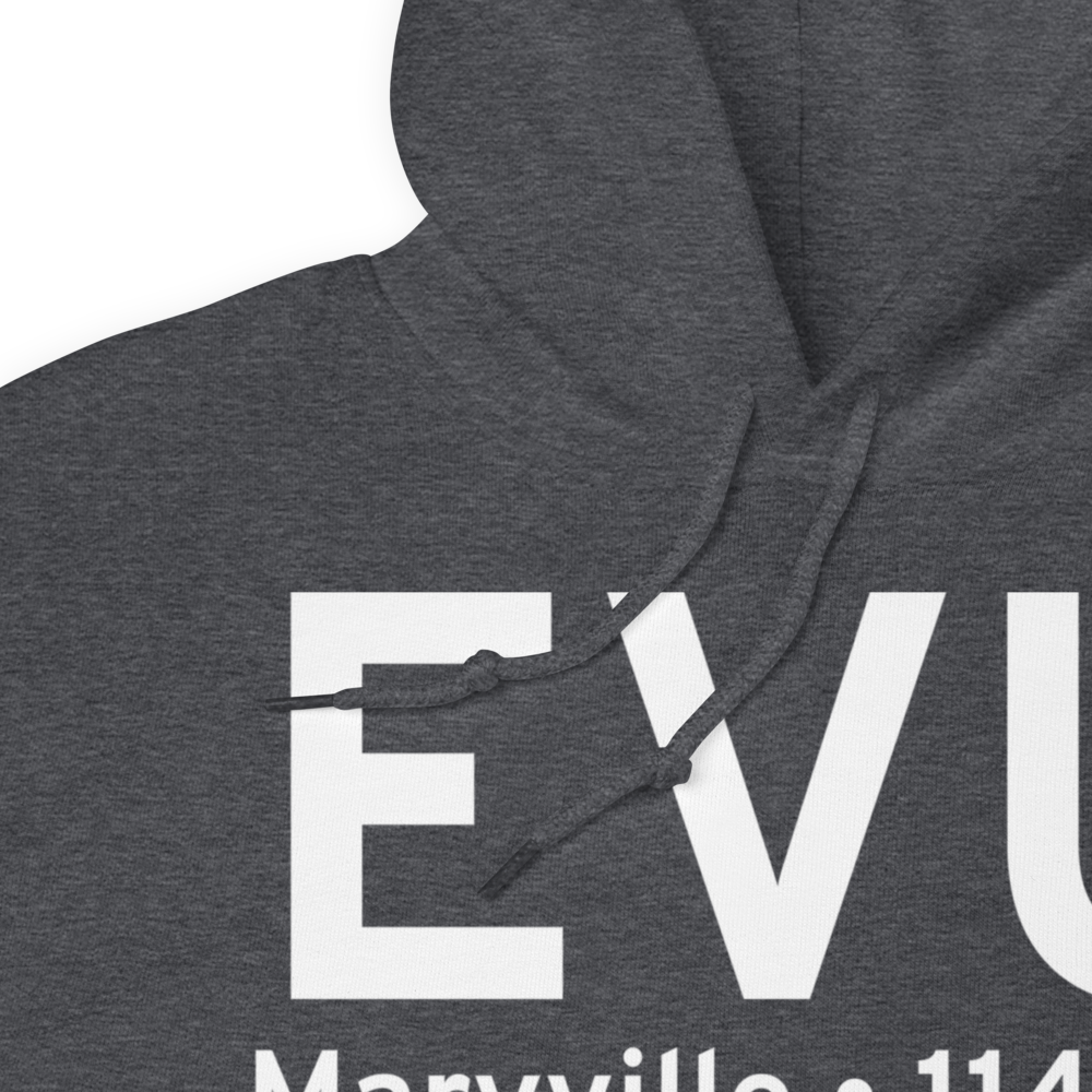 Maryville (KEVU) Airport Hoodie Sweatshirt 