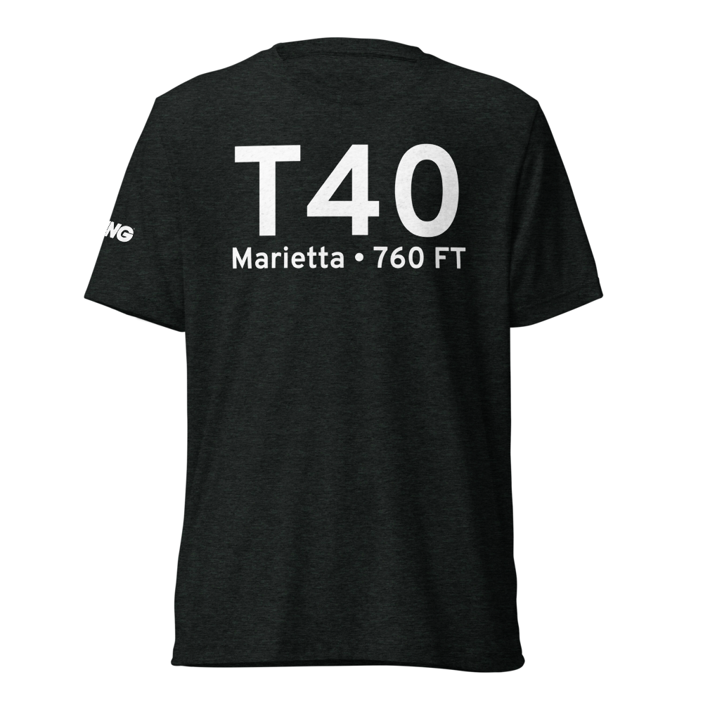 Marietta (T40) Airport Tri-blend T-Shirt 