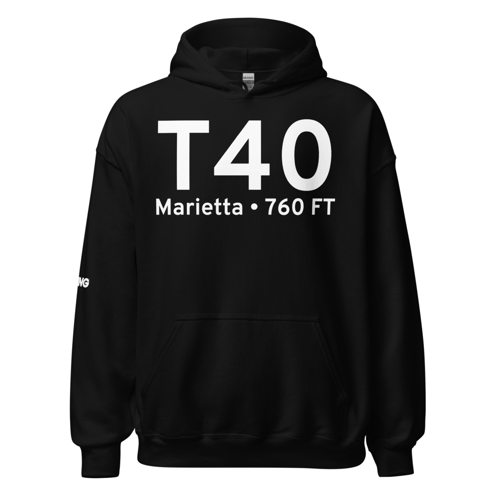 Marietta (T40) Airport Hoodie Sweatshirt 