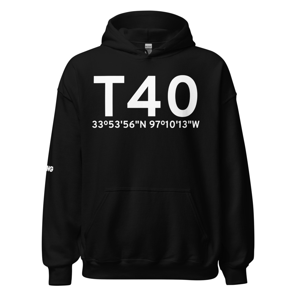 Marietta (T40) Airport Hoodie Sweatshirt 
