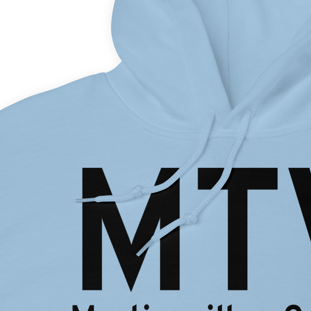 Martinsville (KMTV) Airport Hoodie Sweatshirt 