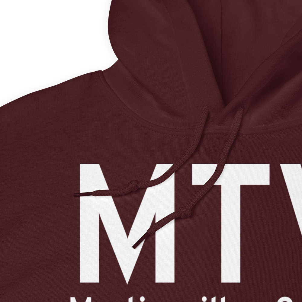 Martinsville (KMTV) Airport Hoodie Sweatshirt 