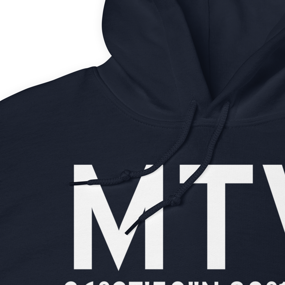 Martinsville (KMTV) Airport Hoodie Sweatshirt 
