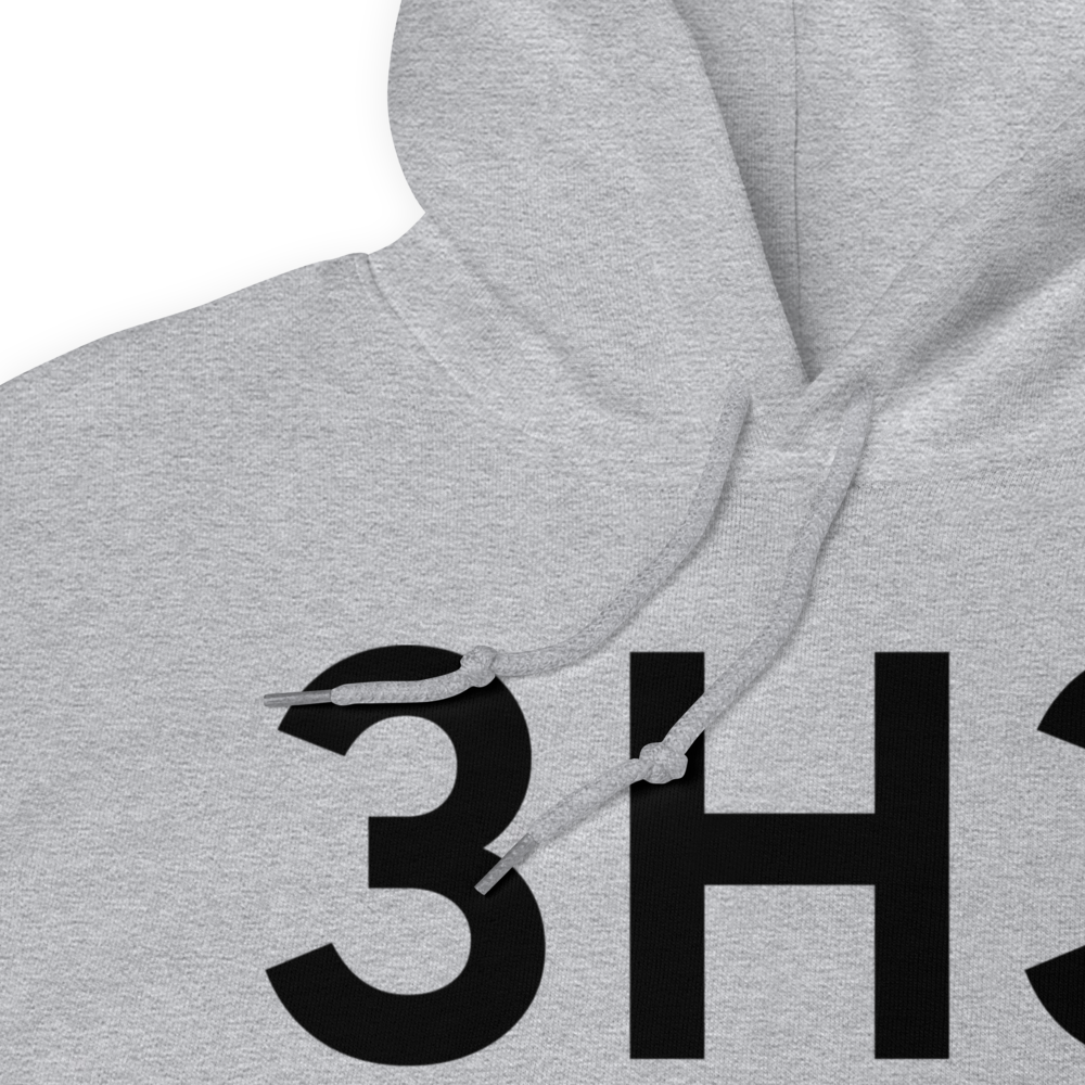 Wasilla (3H3) Airport Hoodie Sweatshirt 