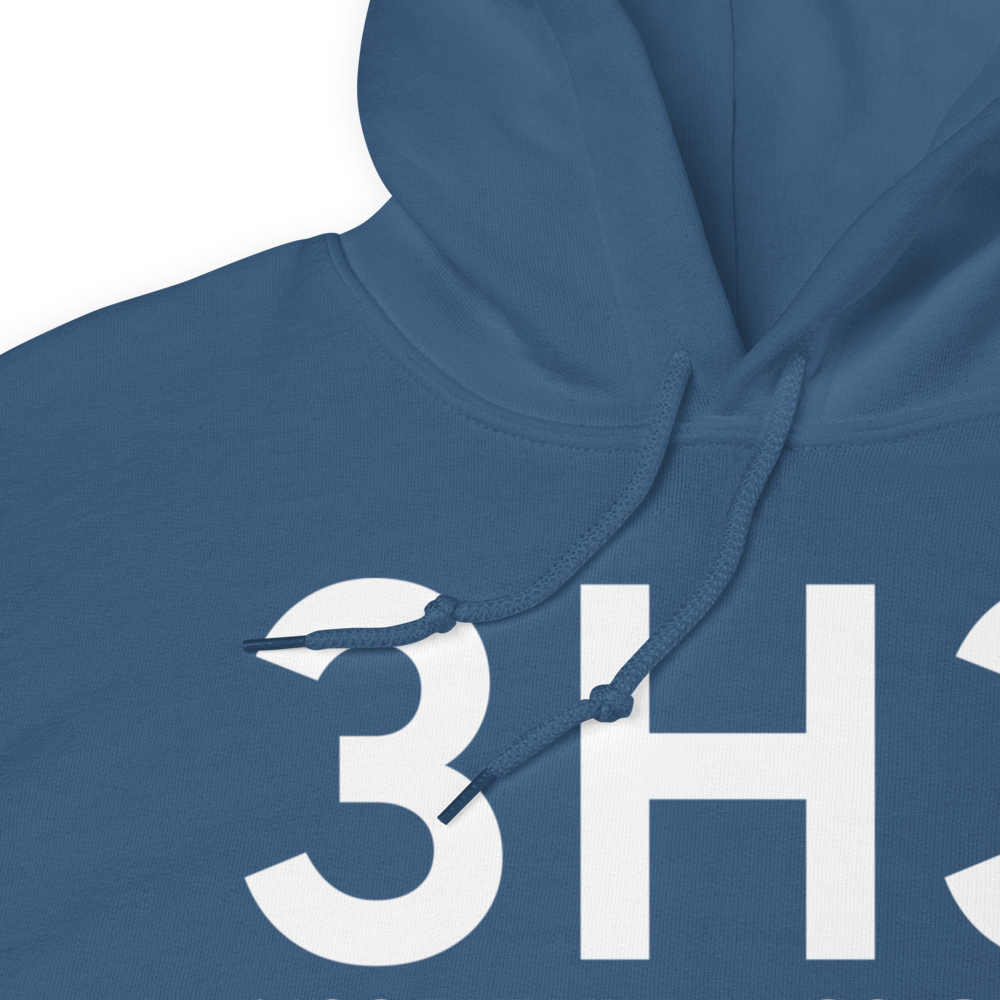 Wasilla (3H3) Airport Hoodie Sweatshirt 