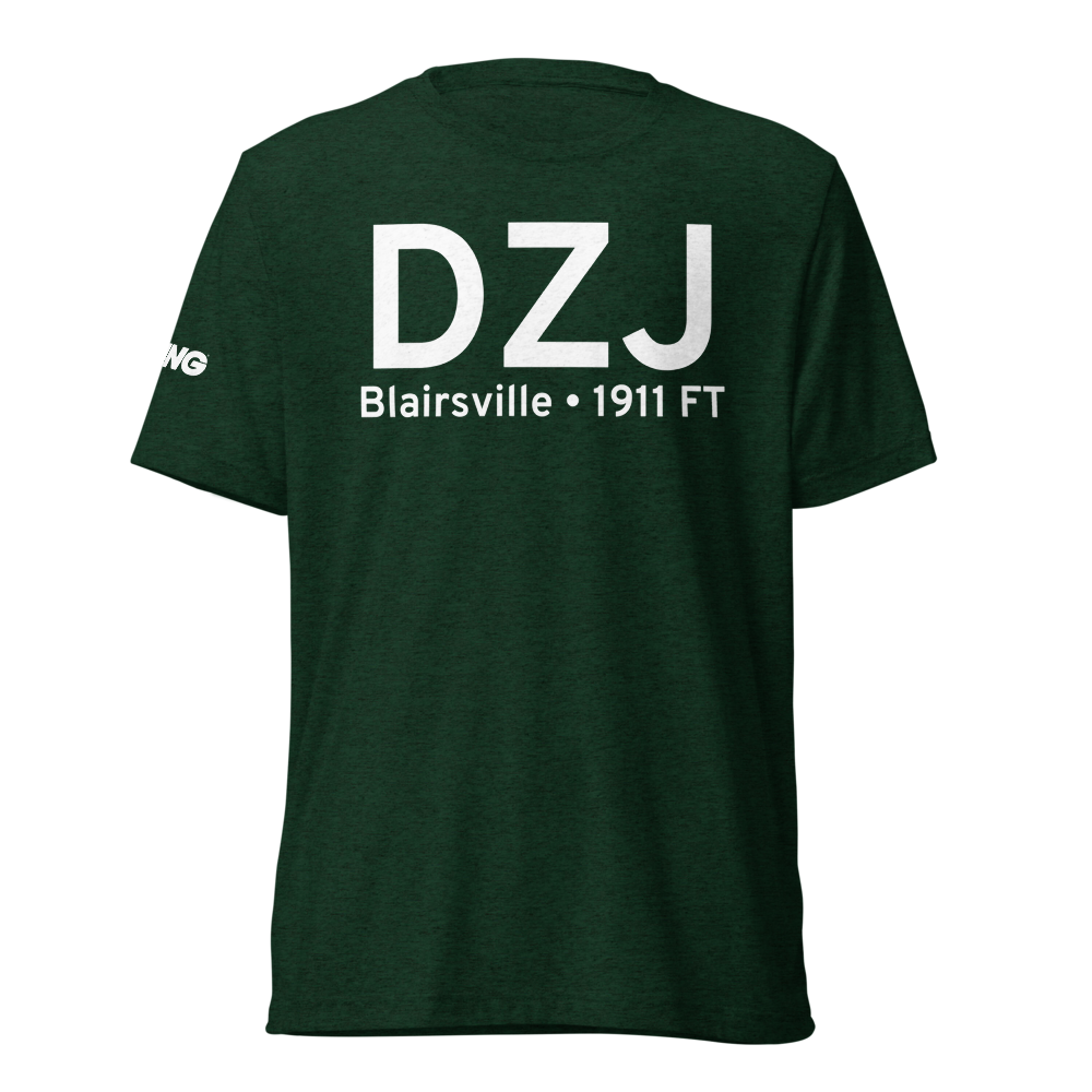Blairsville (KDZJ) Airport Tri-blend T-Shirt 